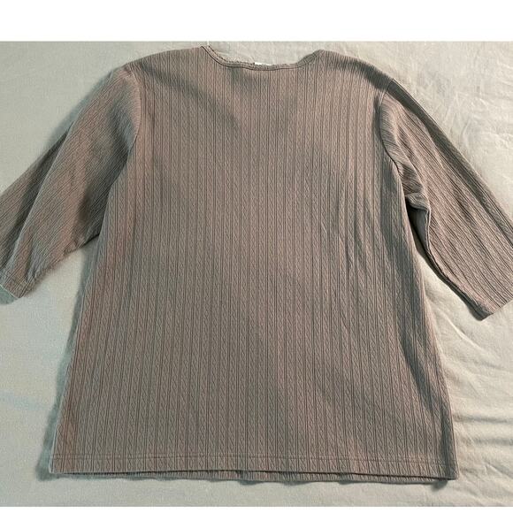 Vtg. BLAIR Top with Embroidered detail SZ Med - Picture 5 of 7